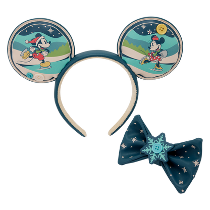 Imagen 3 - Diademas Orejas Mickey & Minnie Holiday Disney Loungefly