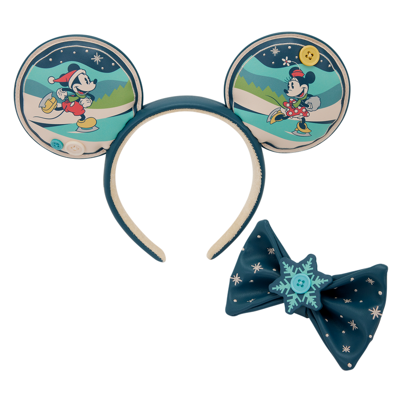 Imagen 3 - Diademas Orejas Mickey & Minnie Holiday Disney Loungefly