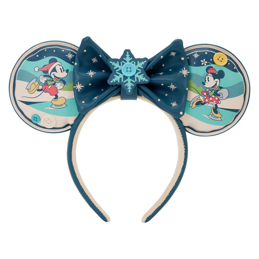 Imagen 1 - Diademas Orejas Mickey & Minnie Holiday Disney Loungefly