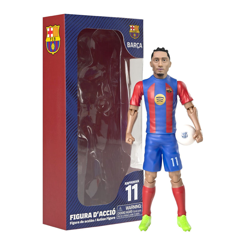 Imagen 1 - Figura Action Raphinha Fc Barcelona 20Cm