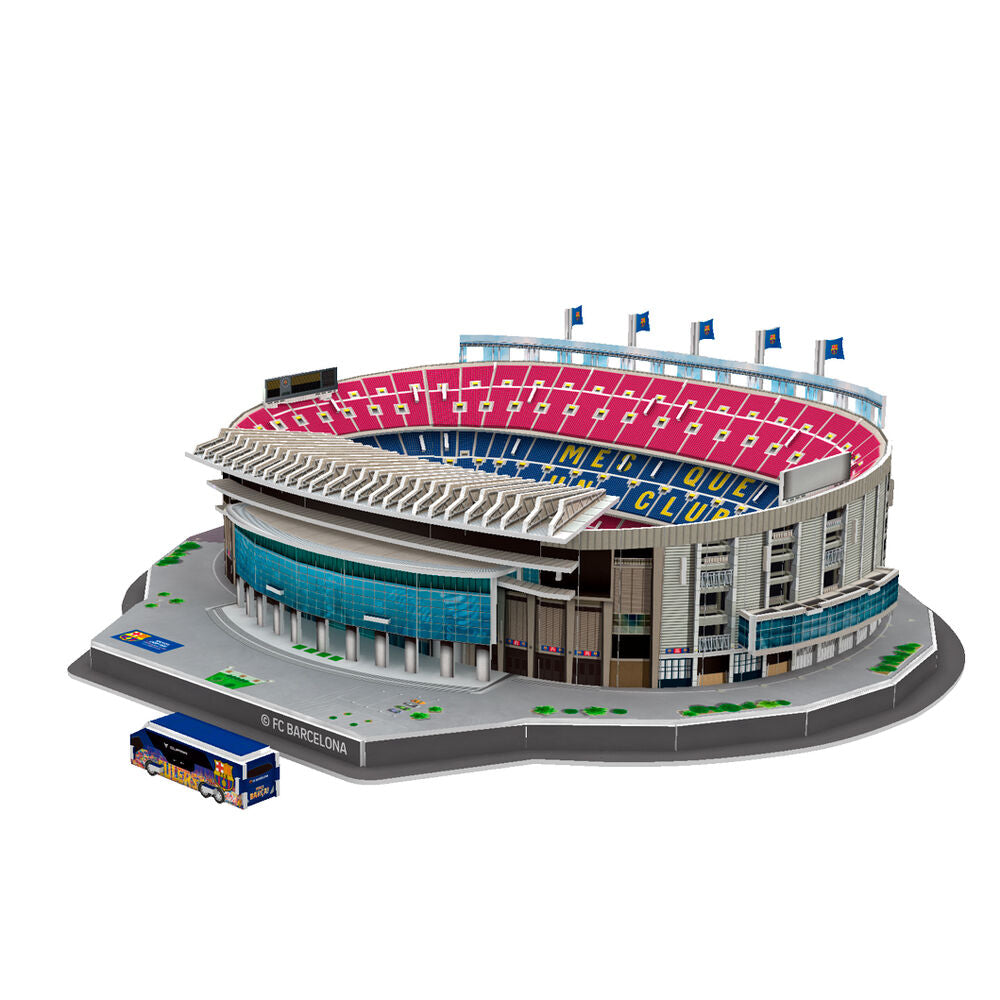 Imagen 5 - Puzzle 3D Estadio Camp Nou Fc Barcelona 98Pzs