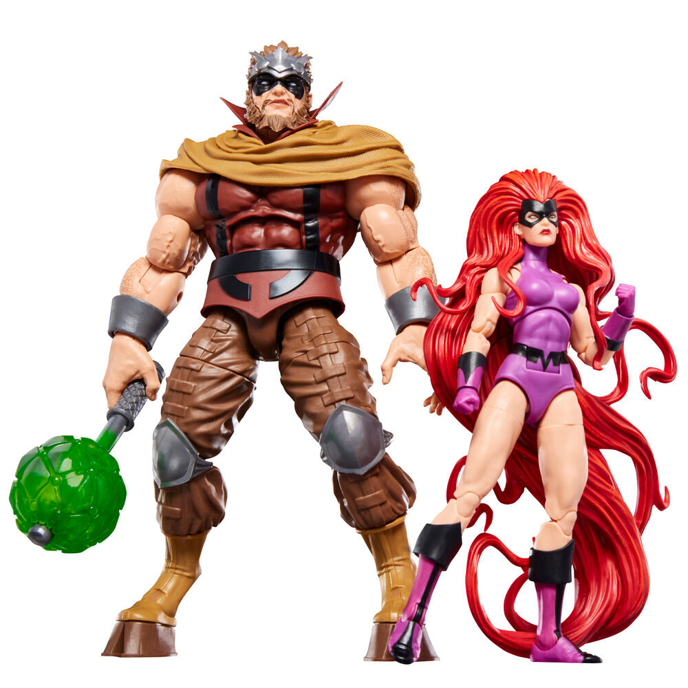 Imagen 3 - Blister 2 Figuras Medusa & Gorgon Inhumanos Marvel Legends Series 15Cm
