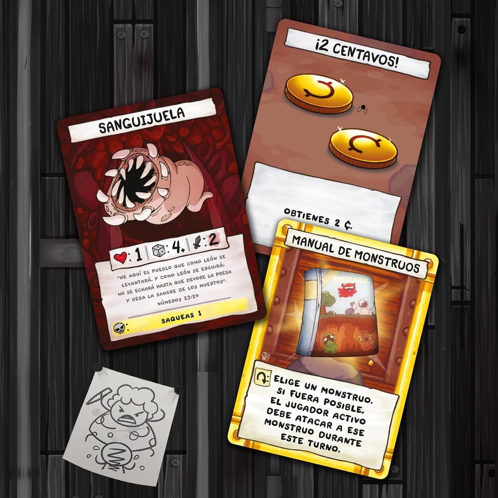 Imagen 2 - Juego Mesa The Binding Of Isaac Four Souls Español