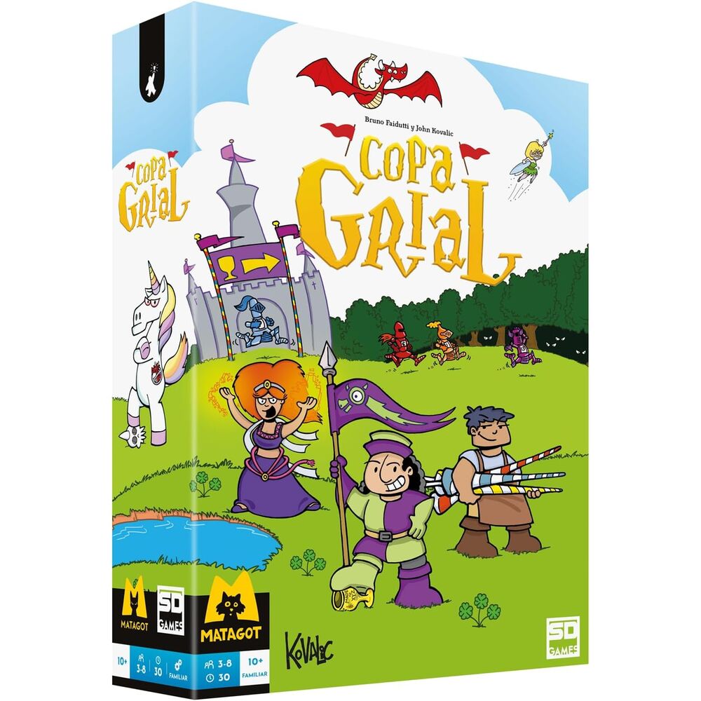 Imagen 1 - Juego Mesa Copa Grial Español