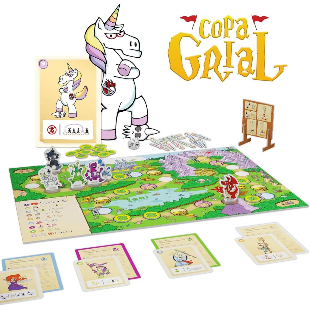 Imagen 2 - Juego Mesa Copa Grial Español