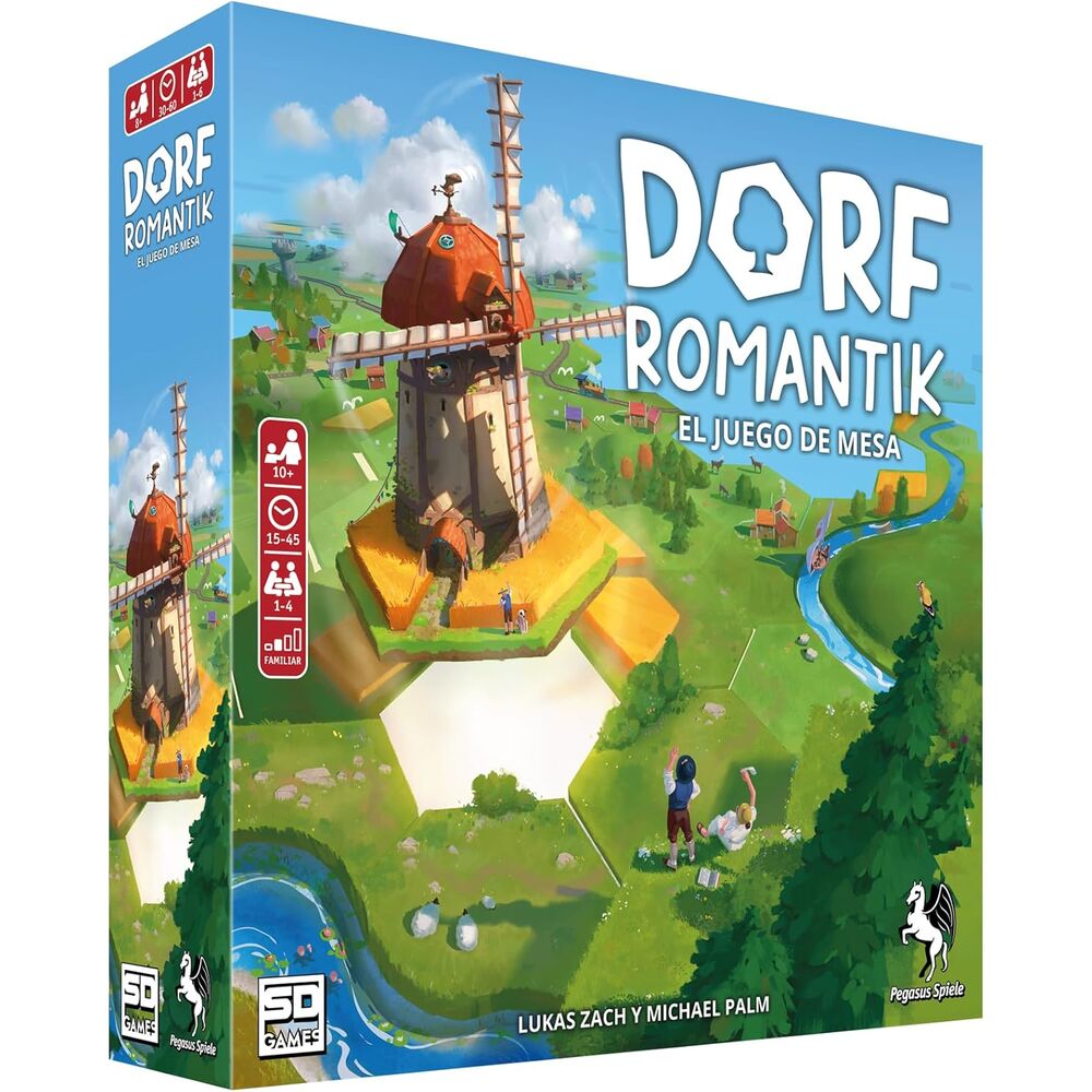 Imagen 1 - Juego Mesa Dorfromantik Español