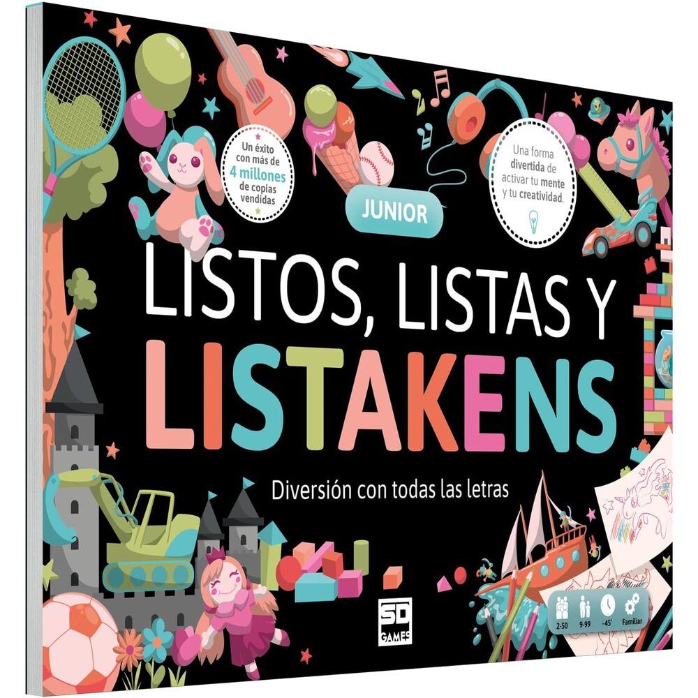 Imagen 1 - Juego Mesa Listos Listas Y Listakens Junior Español