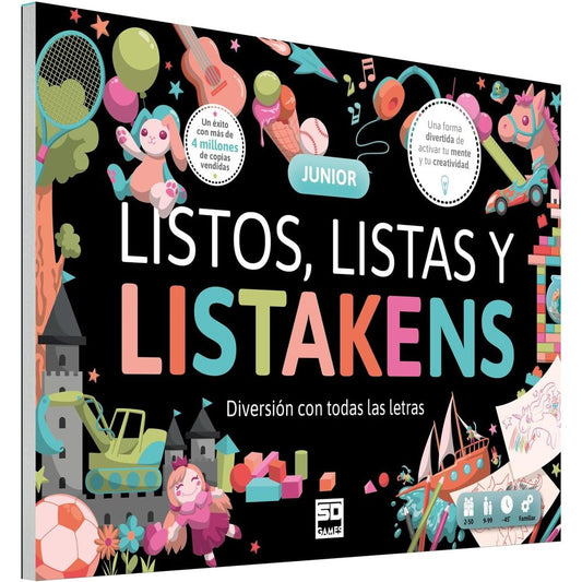 Imagen 1 - Juego Mesa Listos Listas Y Listakens Junior Español