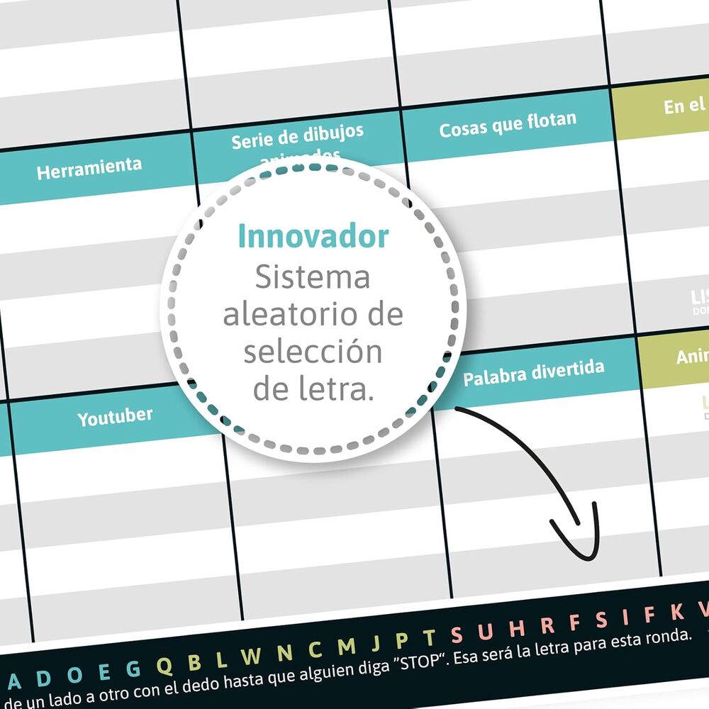 Imagen 4 - Juego Mesa Listos Listas Y Listakens Junior Español