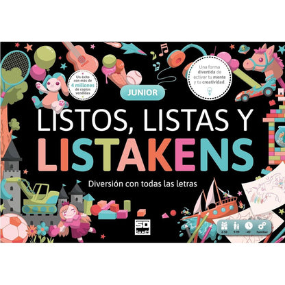 Imagen 6 - Juego Mesa Listos Listas Y Listakens Junior Español