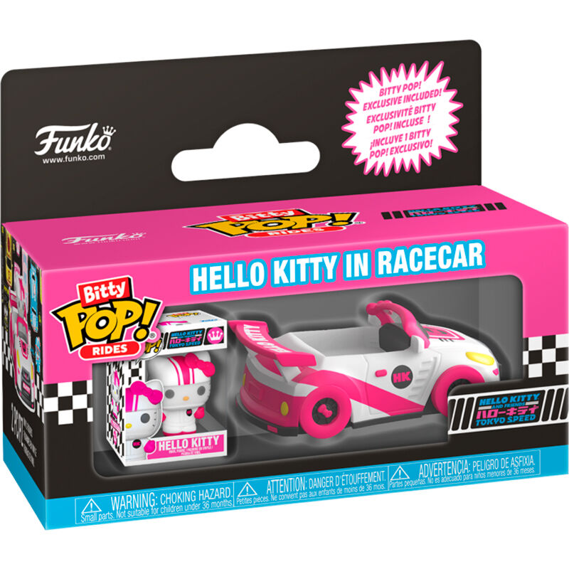 Imagen 2 - Figura Bitty Pop Ride Sanrio Hello Kitty And Friends Hello Kitty