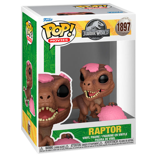 Imagen 1 - Figura Pop Jurassic World Raptor