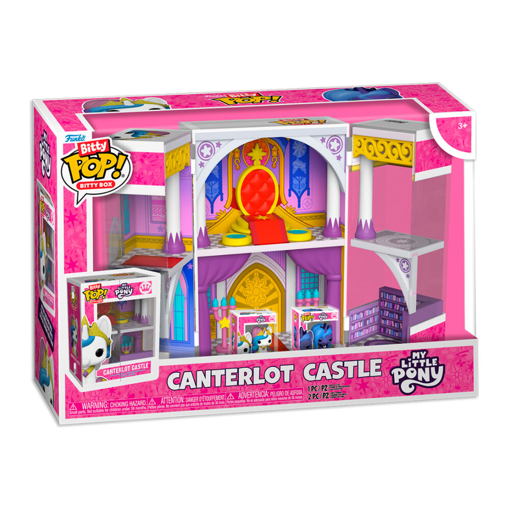 Imagen 1 - Figura Bitty Boxes My Little Pony Canterlot Castle