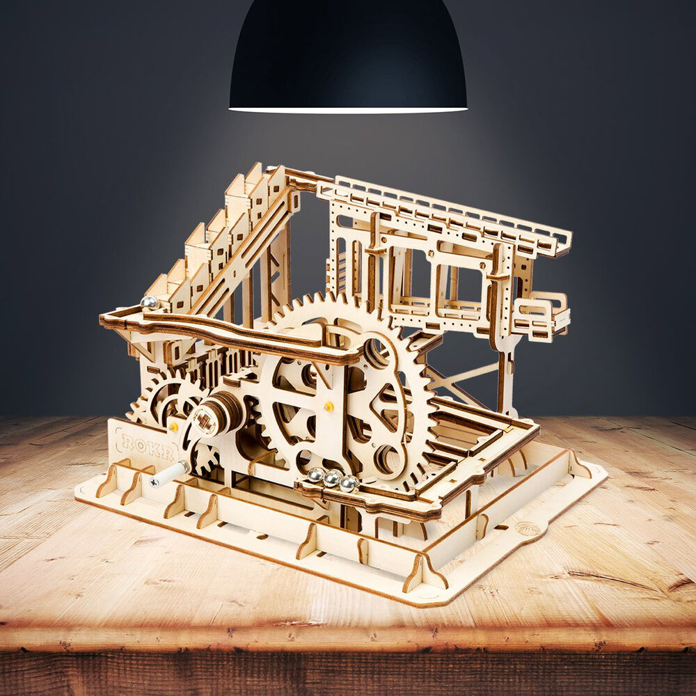 Imagen 3 - Maqueta Montaña Rusa De Engranajes 233Pzs