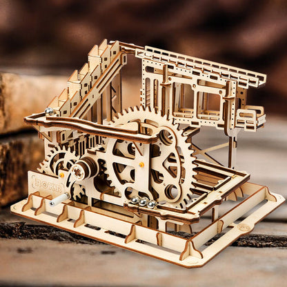 Imagen 4 - Maqueta Montaña Rusa De Engranajes 233Pzs