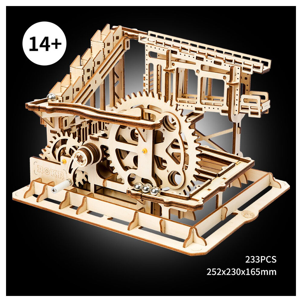 Imagen 5 - Maqueta Montaña Rusa De Engranajes 233Pzs