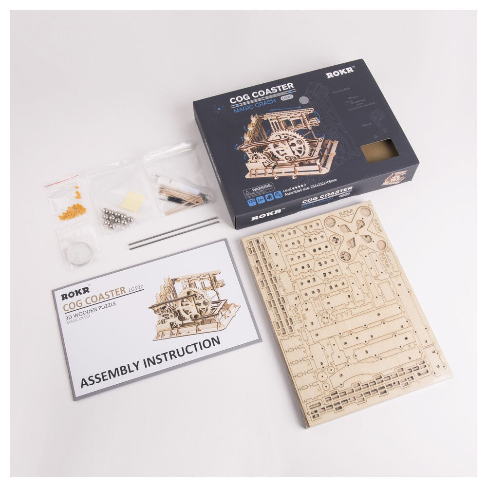 Imagen 6 - Maqueta Montaña Rusa De Engranajes 233Pzs