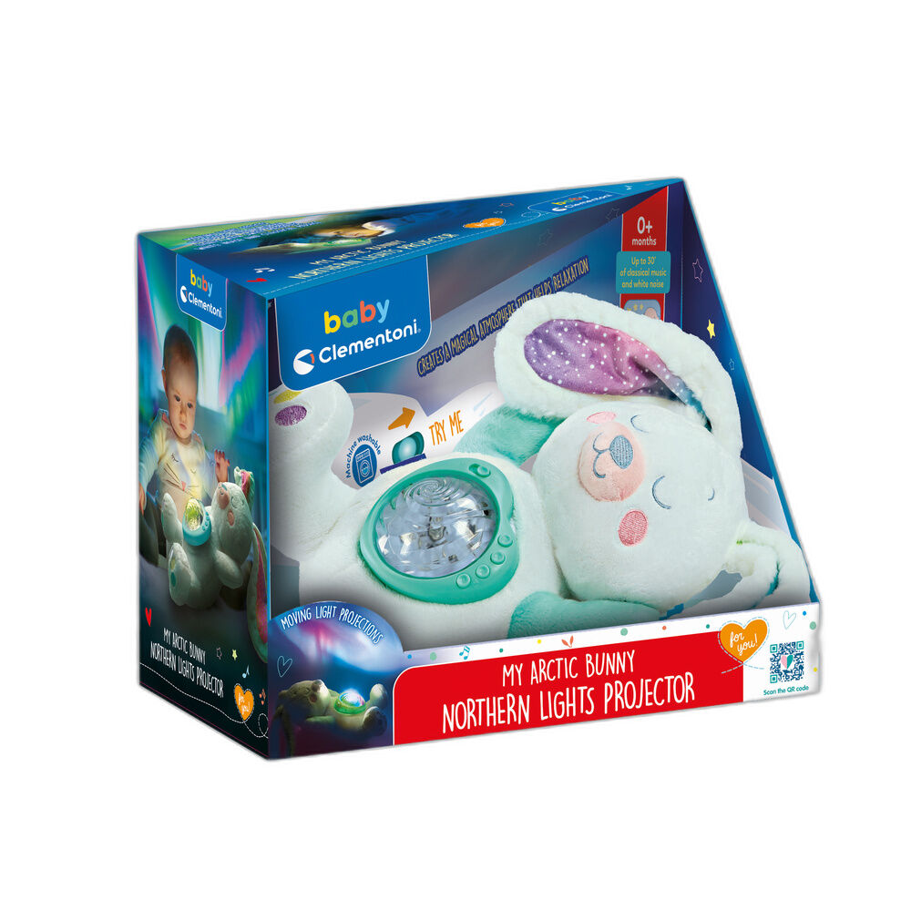 Imagen 1 - Peluche Conejito Polar Aurora Boreal