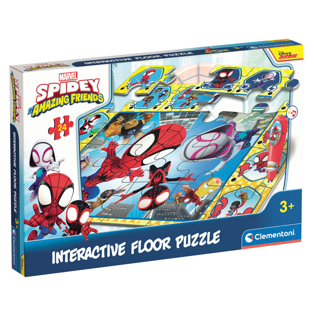 Imagen 1 - Puzzle Interactivo Spidey Marvel 24Pzs