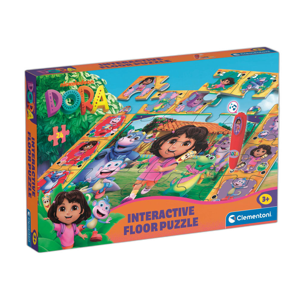 Imagen 1 - Puzzle Interactivo Dora La Exploradora 24Pzs