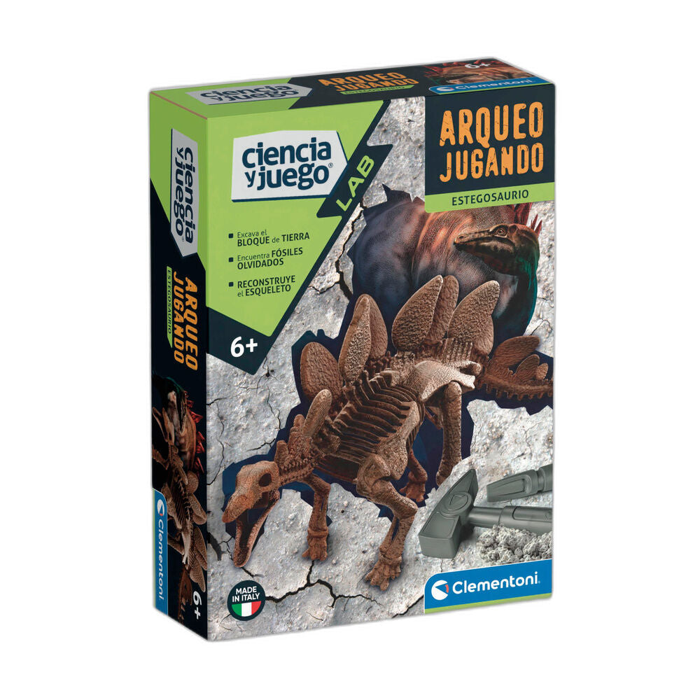 Imagen 1 - Juego Arqueojugando T- Rexstegosaurio