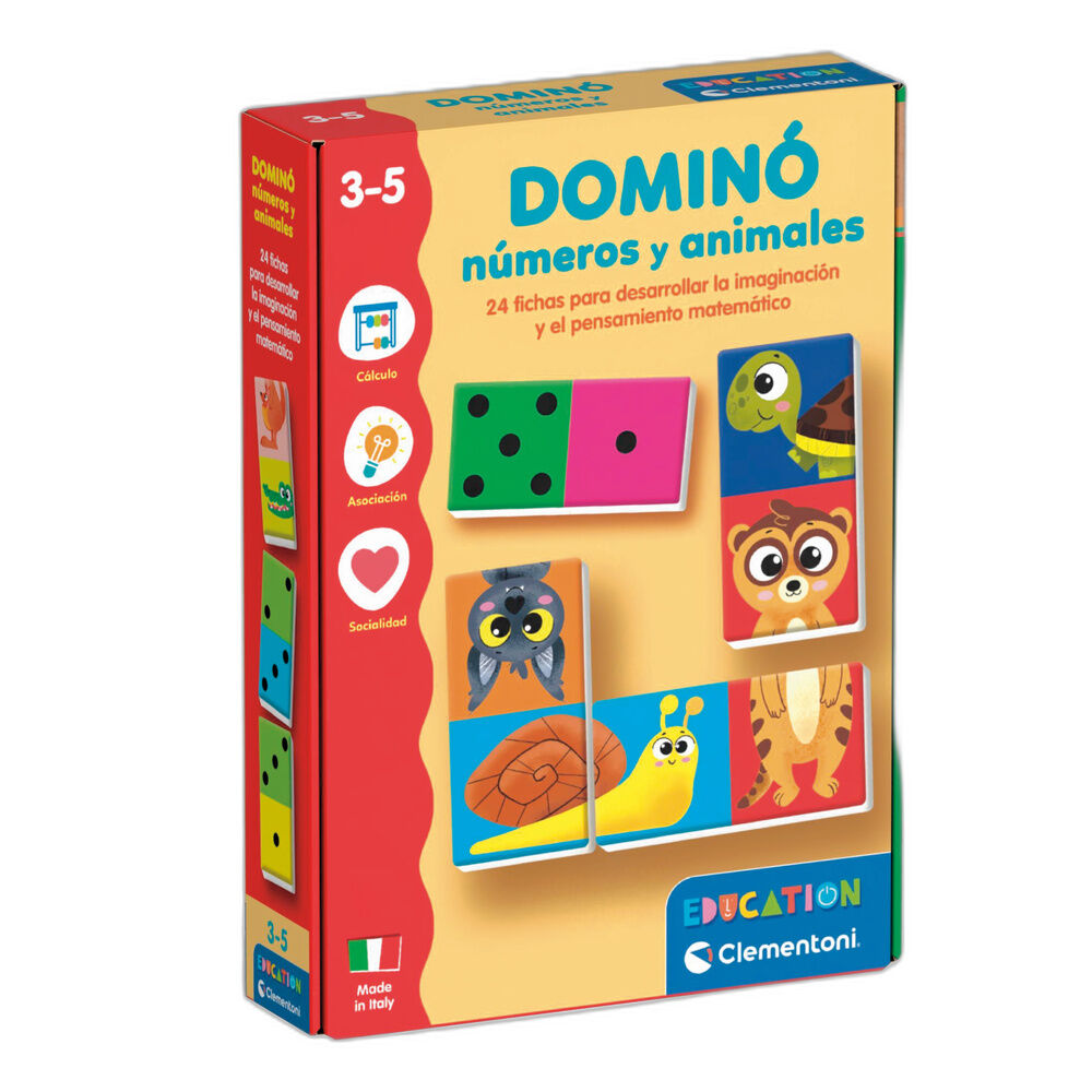 Imagen 1 - Domino Numeros Y Animales