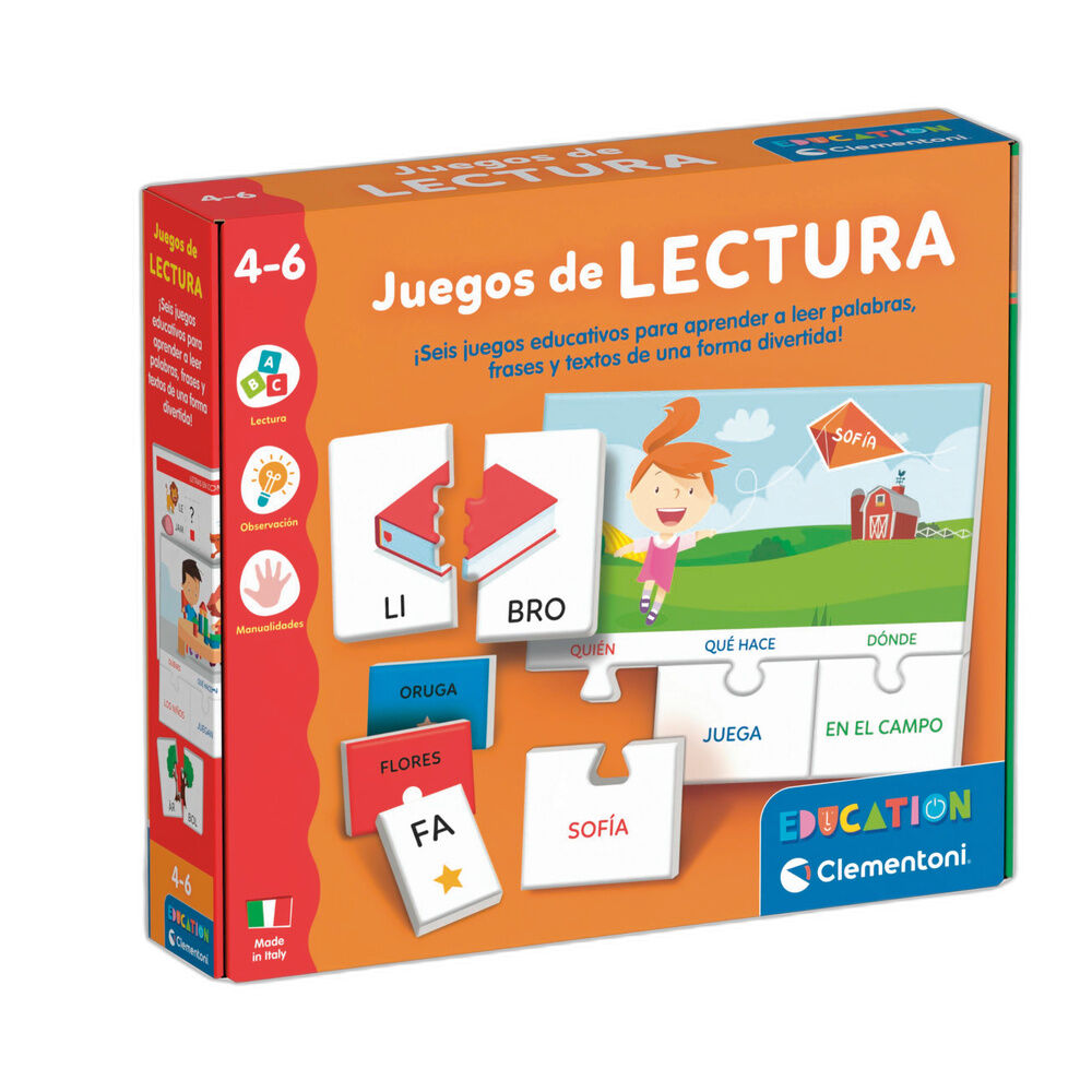 Imagen 1 - Juegos De Lectura Español
