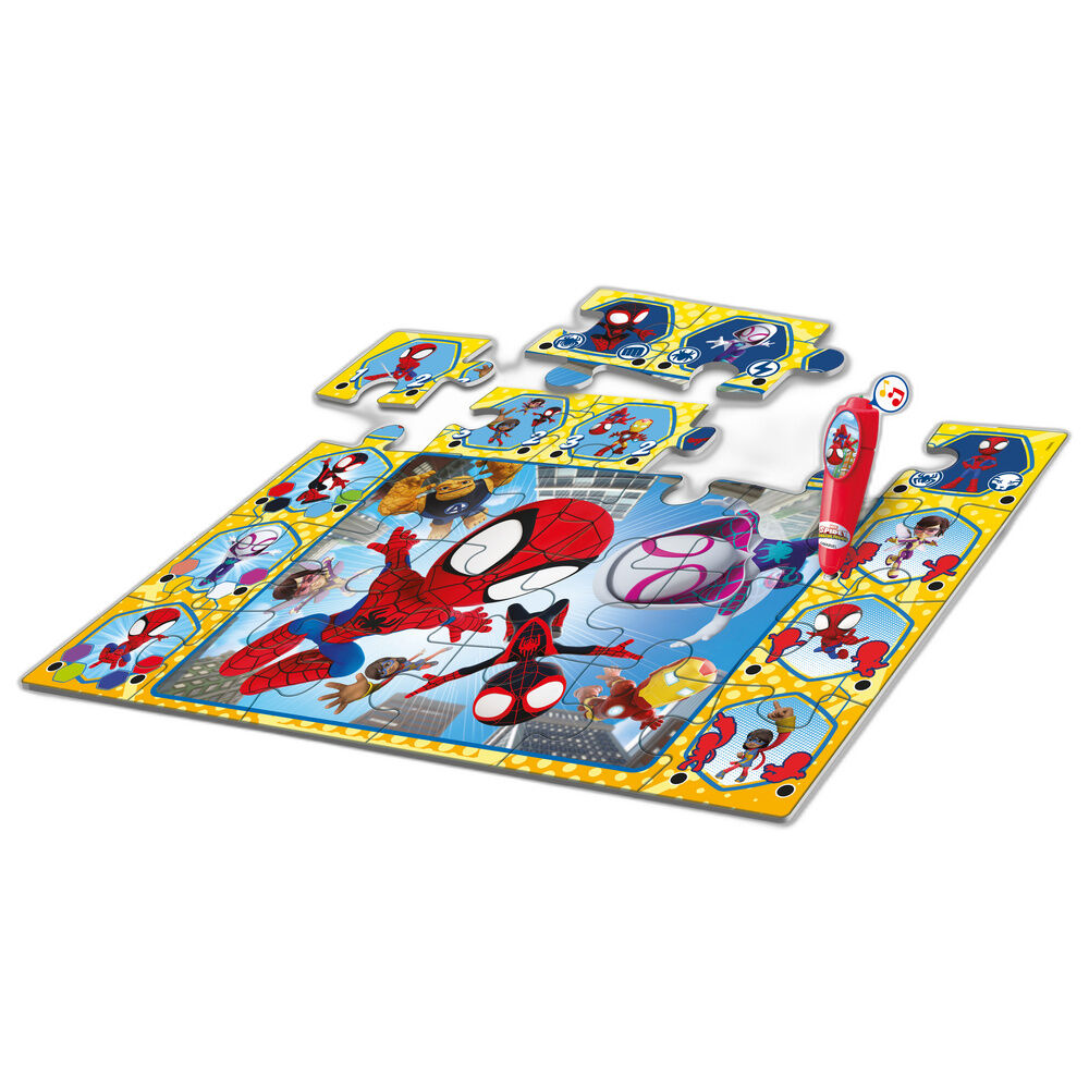 Imagen 2 - Puzzle Interactivo Spidey Marvel 24Pzs
