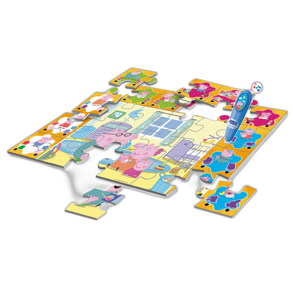 Imagen 2 - Puzzle Interactivo Peppa Pig 24Pzs