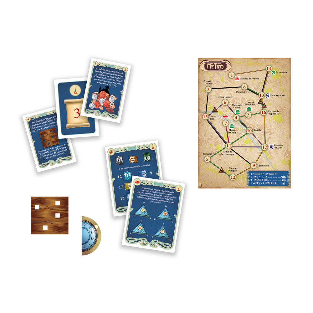 Imagen 2 - Juego Escape Game Aventura En Paris Español
