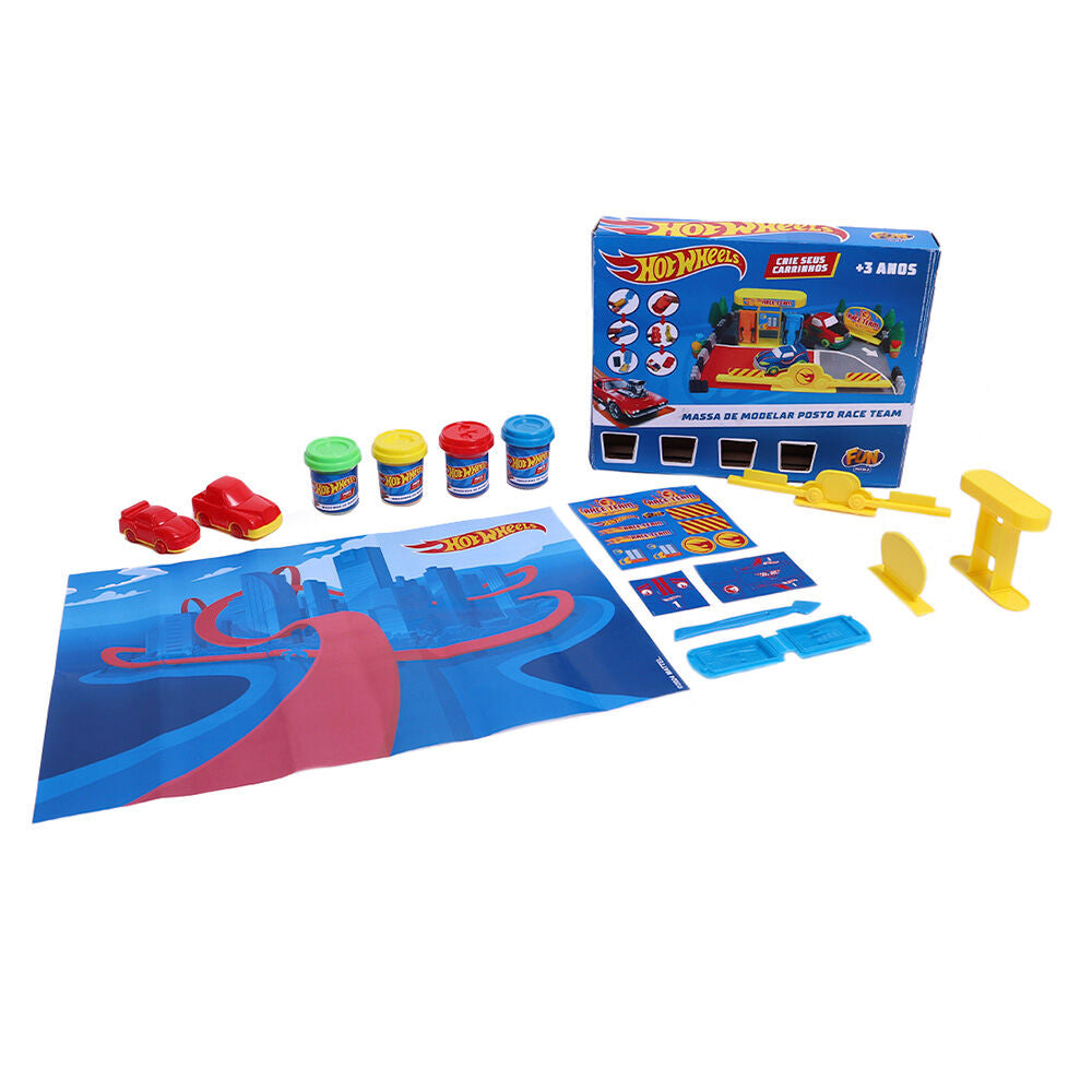 Imagen 3 - Estacion Race Team Plastilina Hot Wheels