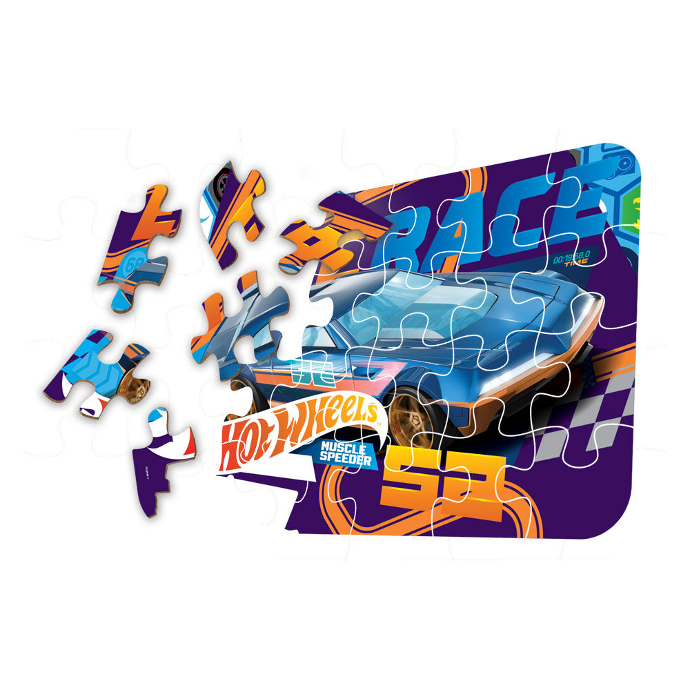 Imagen 4 - Pizarra Rompecabezas Hot Wheels