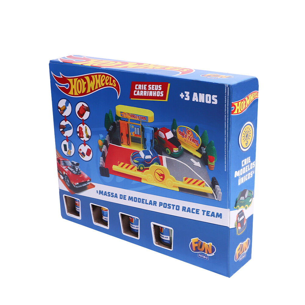Imagen 4 - Estacion Race Team Plastilina Hot Wheels