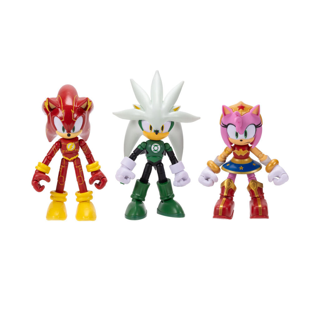 Imagen 2 - Figura Amy Wonder Woman Sonic The Hedgehog 13Cm