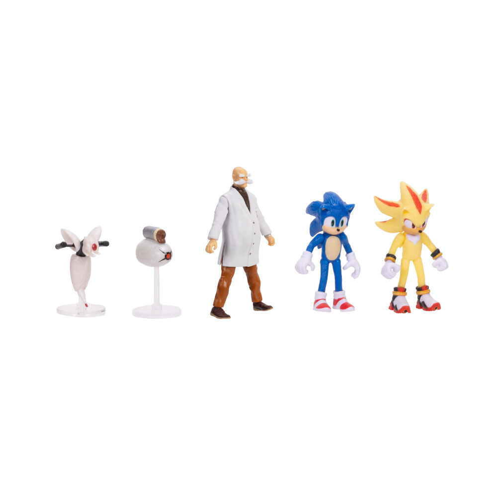 Imagen 5 - Blister 5 Figuras Wave 3 Sonic 3 6Cm