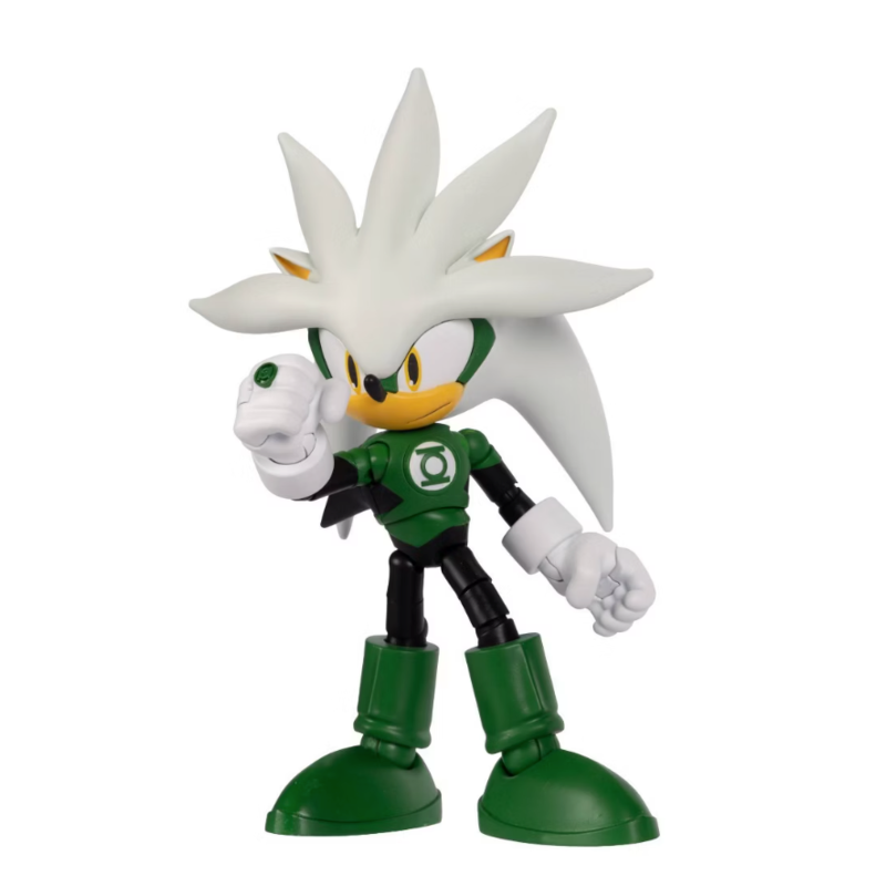 Imagen 1 - Figura Silver Linterna Verde Sonic The Hedgehog 13Cm