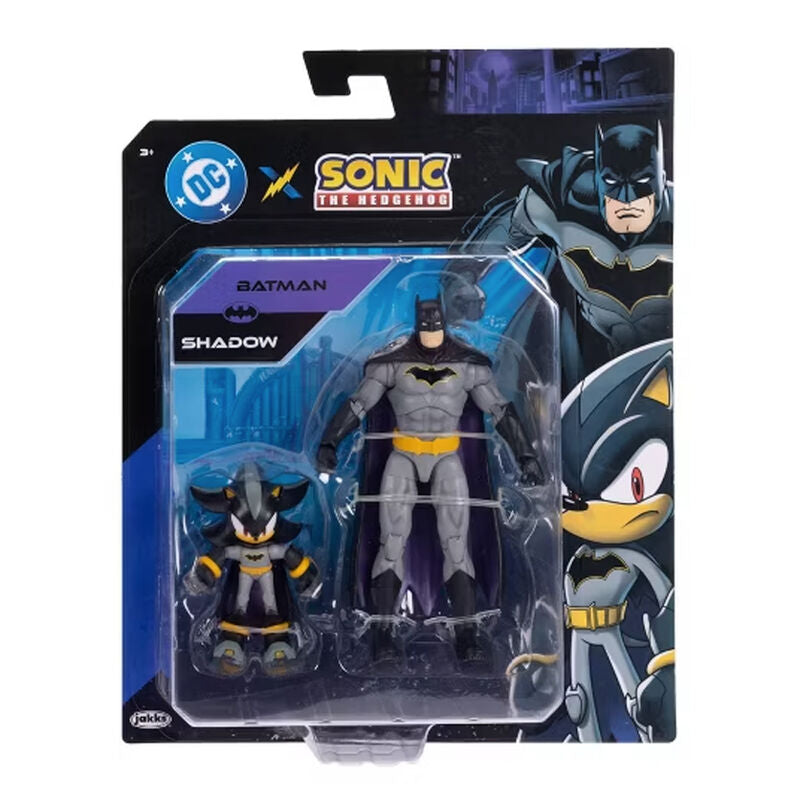 Imagen 1 - Blister 2 Figuras Batman & Shadow Sonic The Hedgehog