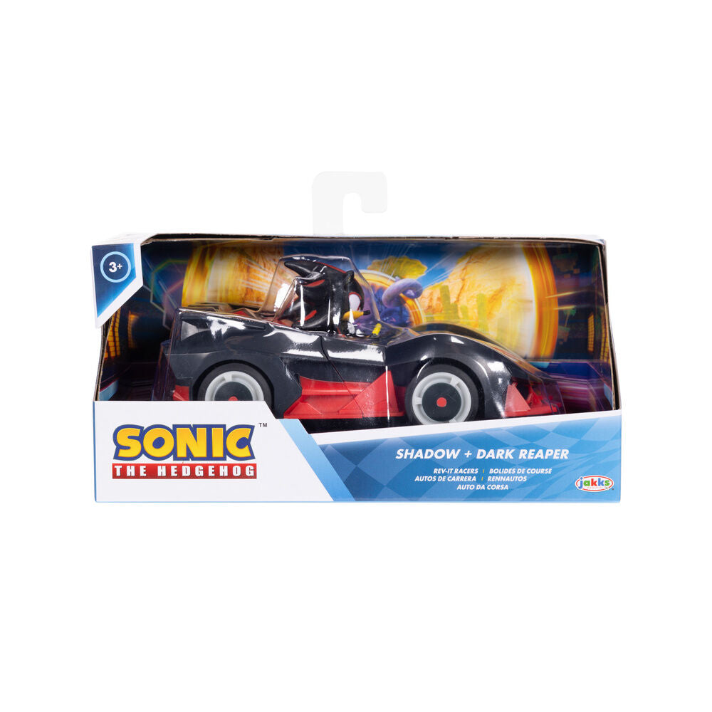 Imagen 1 - Vehiculo + Figura Shadow  Sonic The Hedhehog