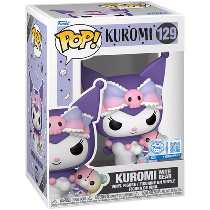 Imagen 2 - Figura Pop Kuromi - Kuromi With Bear Exclusive