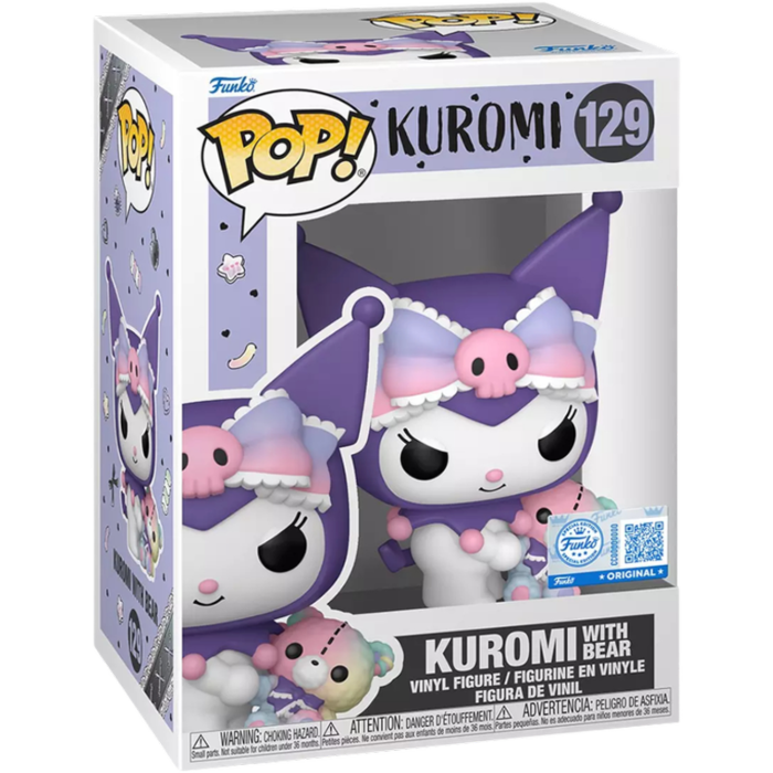 Imagen 2 - Figura Pop Kuromi - Kuromi With Bear Exclusive