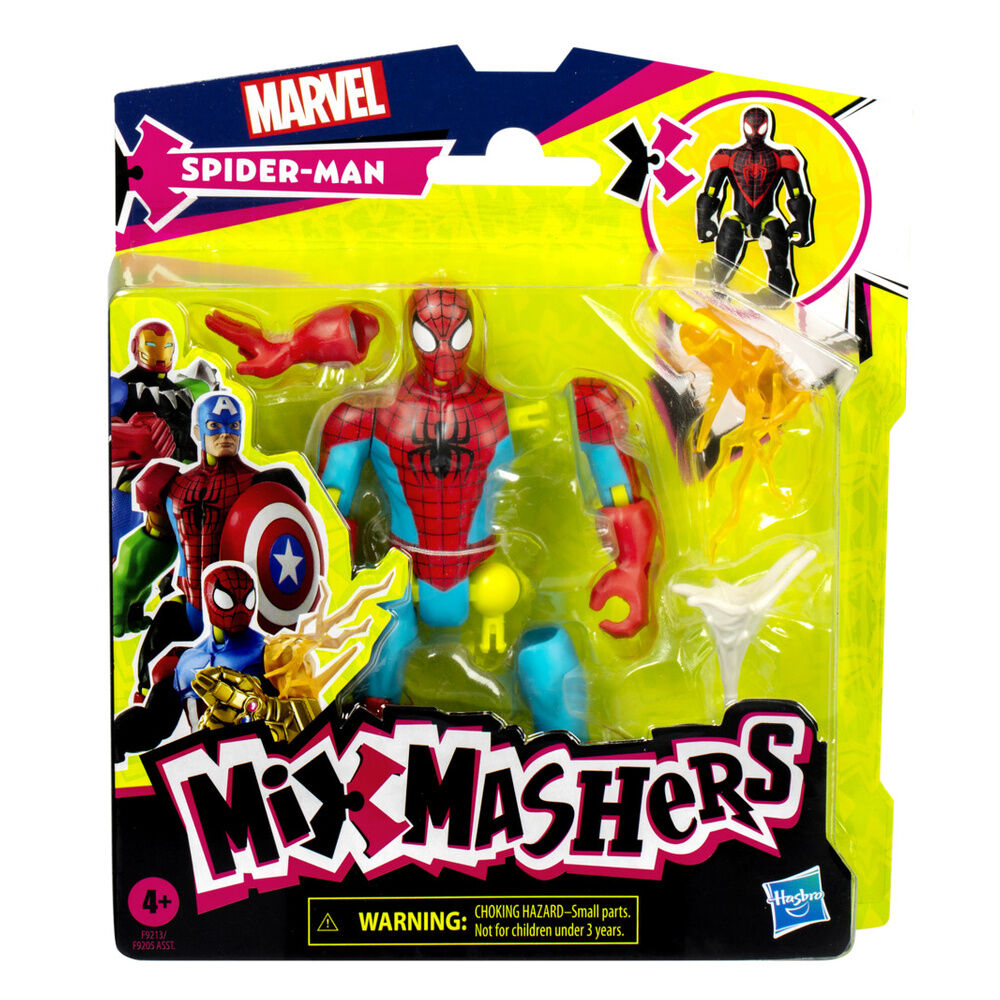 Imagen 1 - Figura Spider-man Mix Mashers Marvel 12Cm