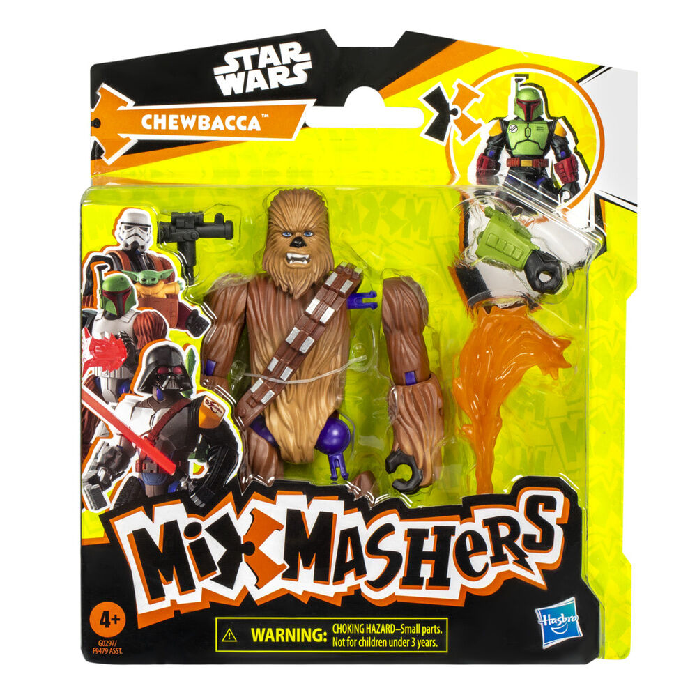 Imagen 1 - Figura Chewbacca Mix Mashers Star Wars 12Cm