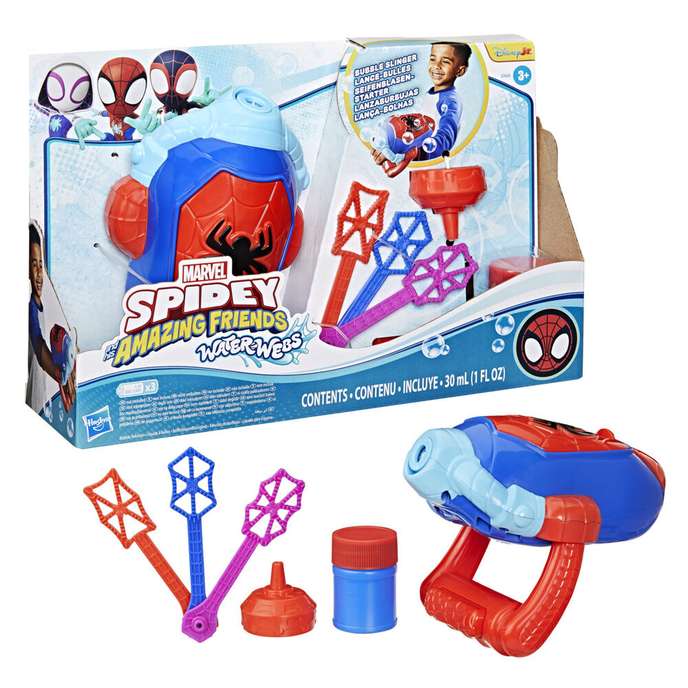 Imagen 1 - Lanza Burbujas Spidey Marvel