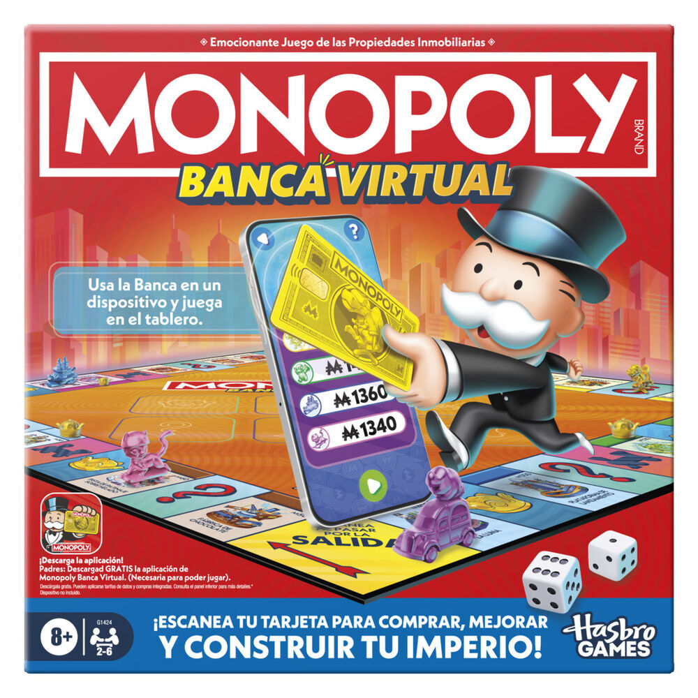 Imagen 1 - Juego Monopoly Banca Virtual Español