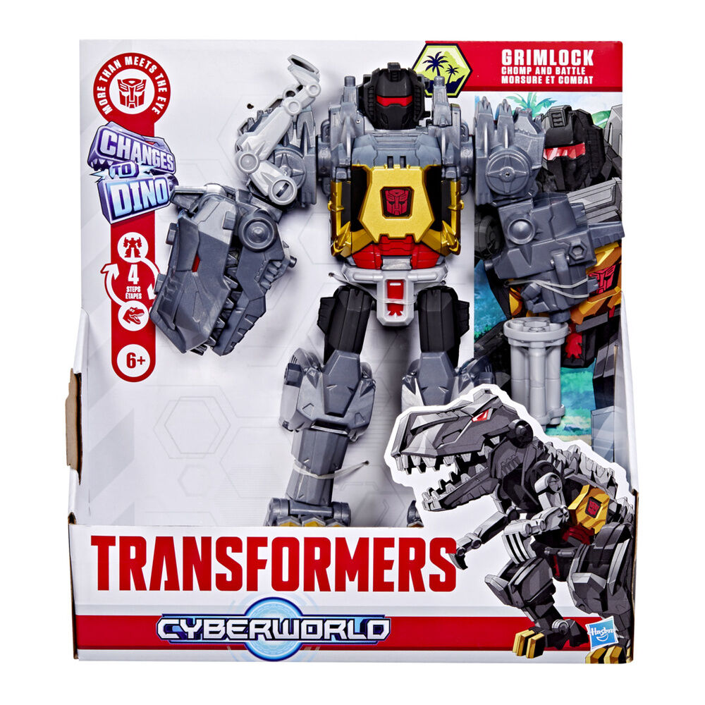 Imagen 1 - Figura Grimlock Cyberworld Transformers 22Cm