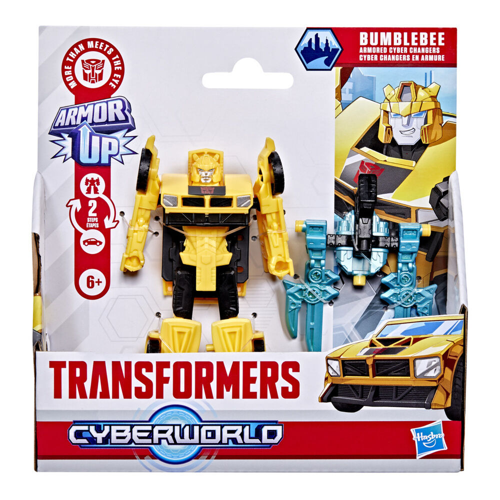 Imagen 1 - Figura Bumblebee Cyberworld Transformers 10Cm