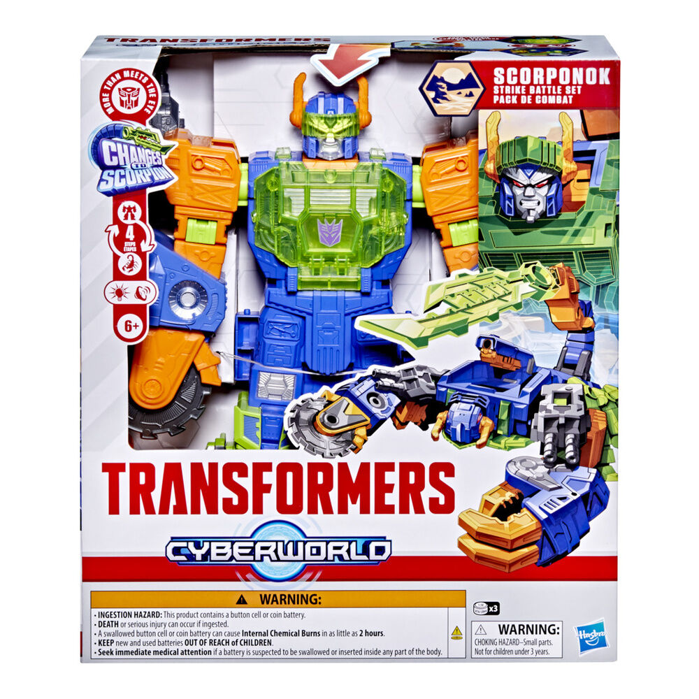 Imagen 1 - Figura Scorponok Cyberworld Transformers