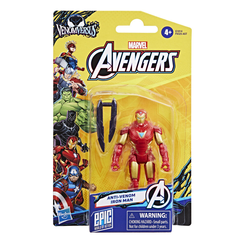 Imagen 1 - Figura Iron Man Anti- Venom Los Vengadores Avengers Marvel 10Cm