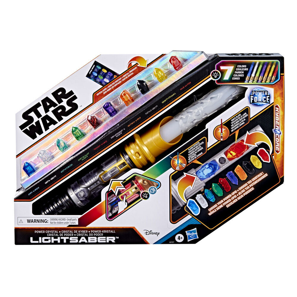 Imagen 1 - Sable De Luz Con Cristal De Poder Star Wars