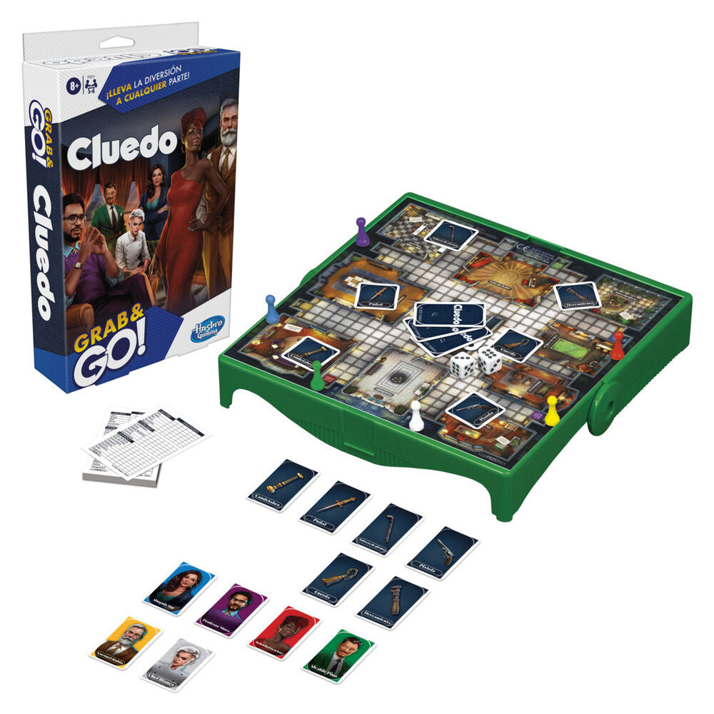 Imagen 2 - Juego Cluedo Grab & Go! Español